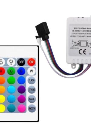 Spot LED 3W Redondo 6500K Preto