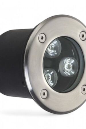 Embutido de Solo 3W Branco Frio 6500K IP67