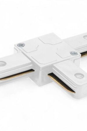 Emenda T para Trilho Eletrificado Branco