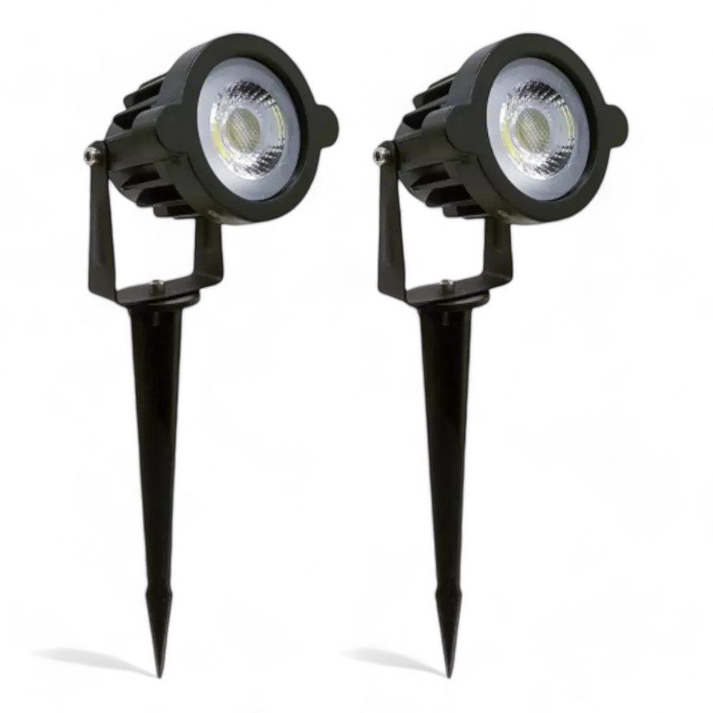 Espeto Jardim LED 07W Branco Quente 3000k (2 Itens) - Imagem 2