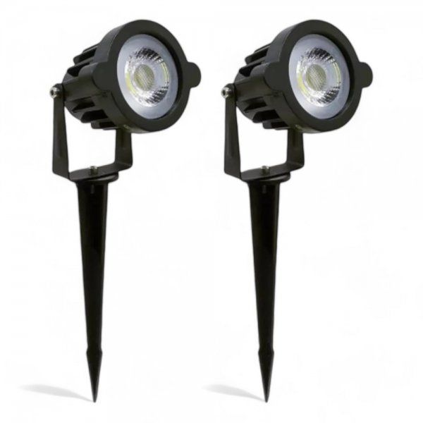 Espeto Jardim LED 07W Branco Quente 3000k (2 Itens) - Imagem 3