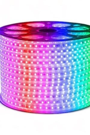 Fita de LED 220v RGB Colorida 5050 IP65