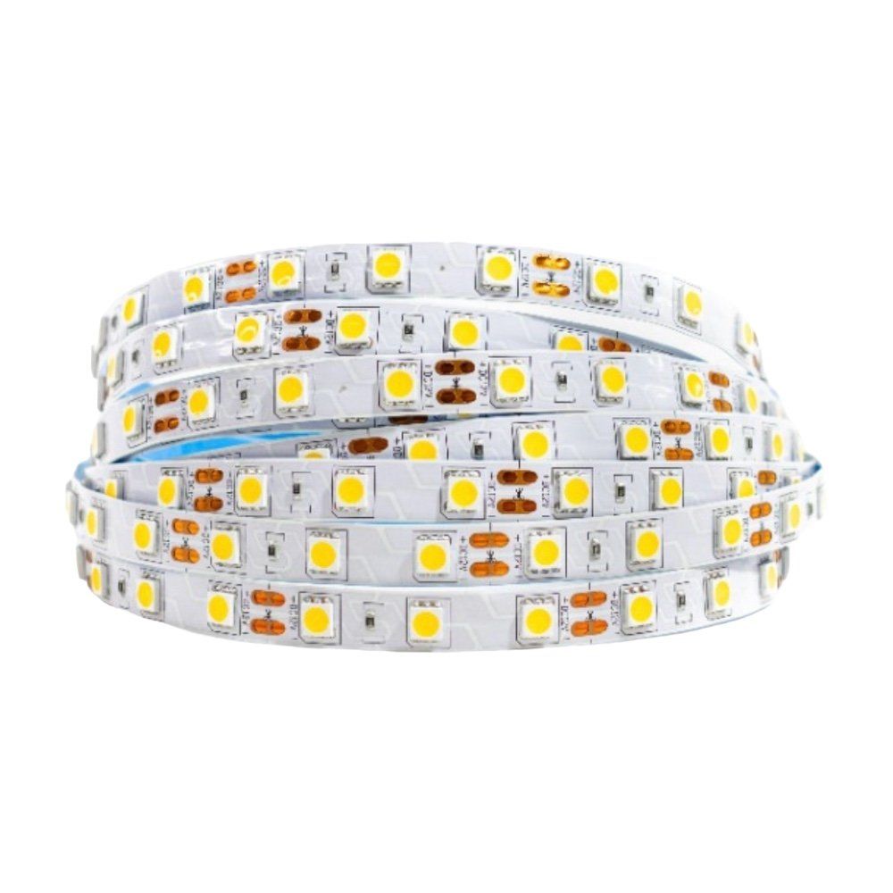 Fita de LED 5050 IP20 5m 12v Branco Quente S/ Silicone - Imagem 3