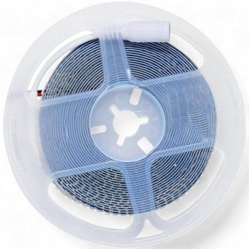 Fita LED 3528 IP20 10MT 127V Branco Frio 6500K 120 Leds - Imagem 2