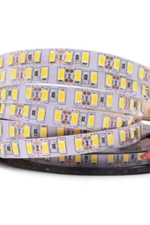 Fita LED 3528 IP20 10MT 127V Branco Quente 3000K 120 Leds