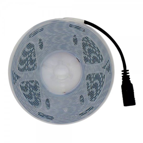 Fita LED 3528 IP20 5MT 12V Branco Frio 6500K 120 Leds - Imagem 2