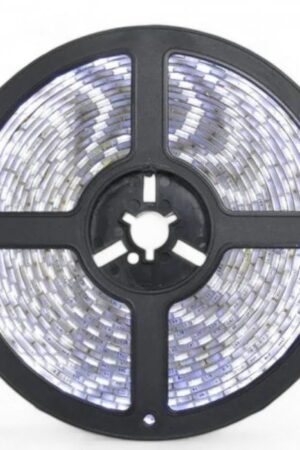 Fita LED 3528 IP65 5MT 12V Branco Frio 6500k