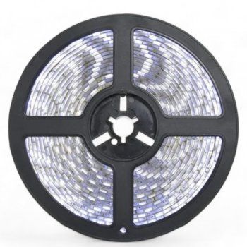 Fita LED 3528 IP65 5MT 12V Branco Frio 6500k - Imagem 2