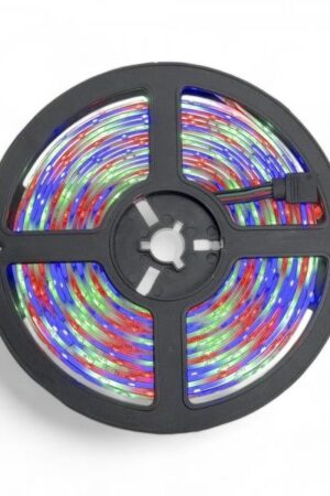 Fita LED 3528 IP65 5MT 12V RGB Colorida