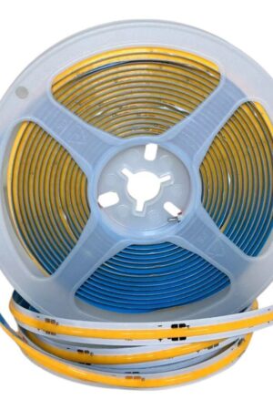 Fita LED 5050 IP20 COB 5MT 12V Branco Frio 6500K