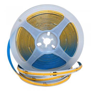 Fita LED 5050 IP20 COB 5MT 12V Branco Frio 6500K - Imagem 3