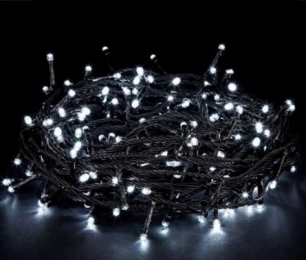 KIT com 10 unidades de Pisca-Pisca LEDS Branco Frio 100 LEDS 110V Função - Imagem 4