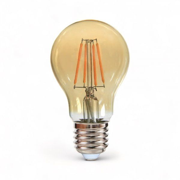 Lâmpada Led Bulbo Filamento A60 Vintage 4W 2400K Bivolt - Imagem 2