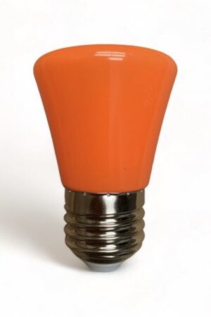 Lâmpada LED Coroa 1W Laranja