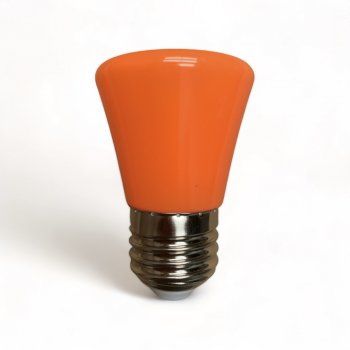 Lâmpada LED Coroa 1W Laranja - Imagem 3