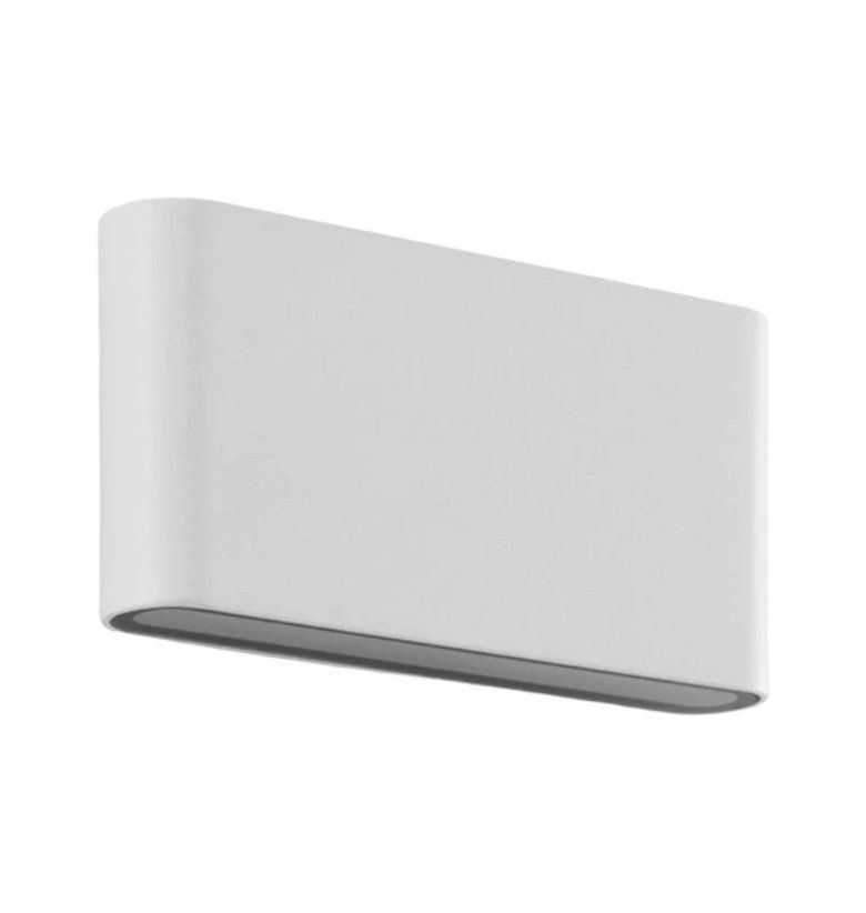 Luminária Arandela LED Pastilha 12W A Prova D agua IP66 Branco Quente 3000k Externa Branca - Imagem 3