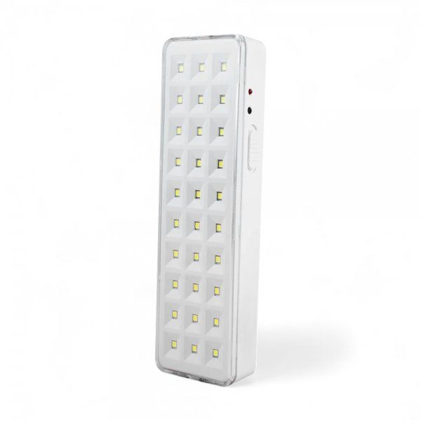 Luminária De Emergência 30 Leds Recarregável Portátil - Imagem 2