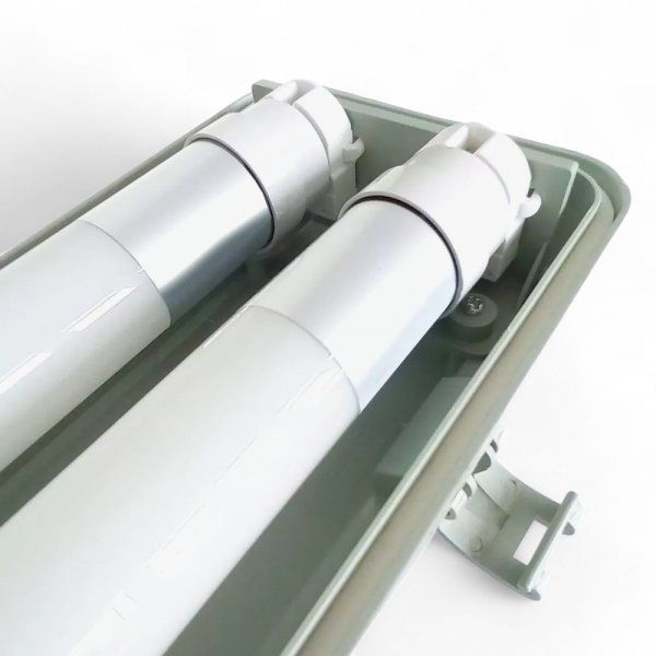 Luminária Hermética Sobrepor P/T8 2X 120CM IP65 - Imagem 3