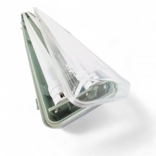 Luminária Hermética Sobrepor P/T8 2X 120CM IP65 - Imagem 4