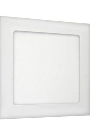 Luminária Plafon 12W LED Quadrado Embutir 3000K
