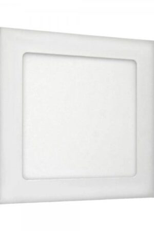 Luminária Plafon 12W LED Quadrado Embutir 6500K