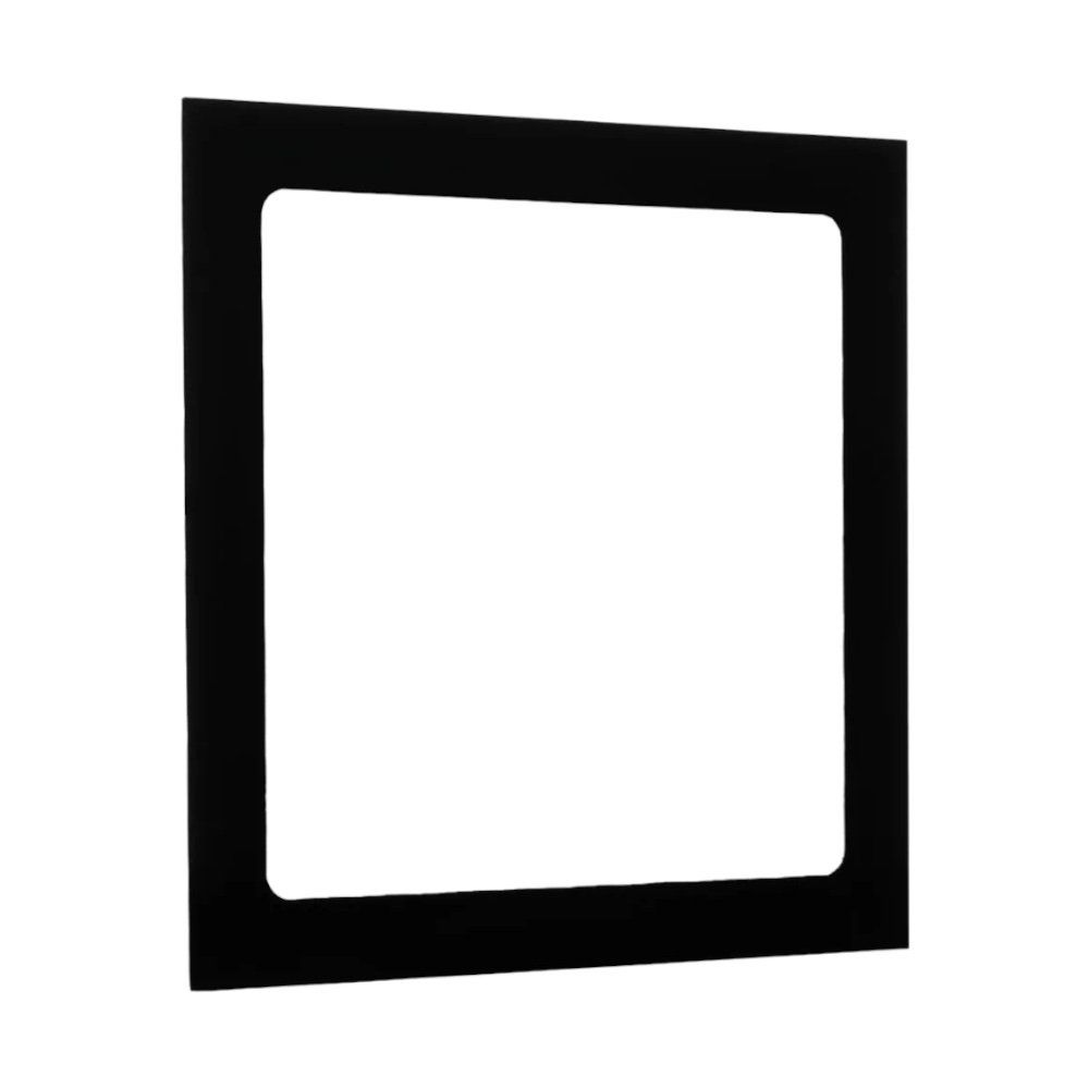 Luminária Plafon 18W LED Quadrado Embutir 6500K Preto - Imagem 2