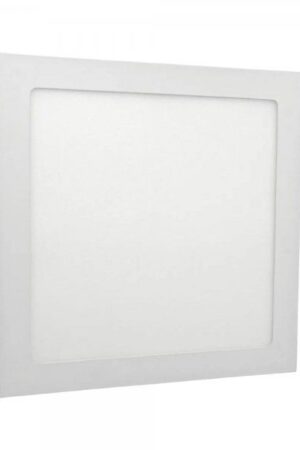 Luminária Plafon 25W LED Quadrado Embutir 3000K
