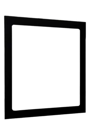 Luminária Plafon 25W LED Quadrado Embutir 6500K Preto