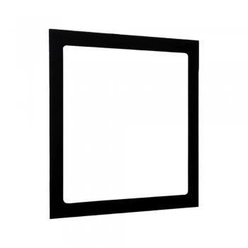 Luminária Plafon 25W LED Quadrado Embutir 6500K Preto - Imagem 2