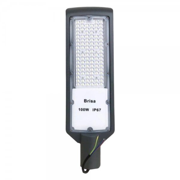 Luminária Publica LED 100w SMD IP66 Para Poste Branco Frio Brisa - Imagem 3
