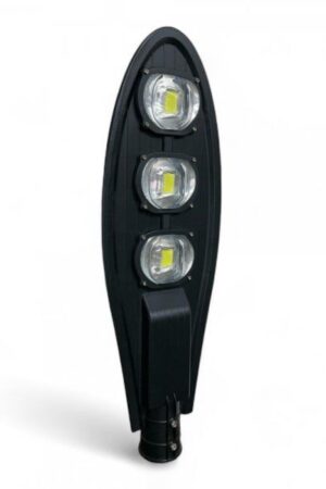 Luminária Publica Pétala LED 150W Para Poste De Rua Cob Com Relê Fotocélula Branco Frio 6500k