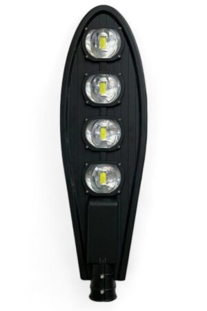 Luminária Publica Pétala LED 200W Para Poste De Rua Cob Com Relê Fotocélula Branco Frio 6500k
