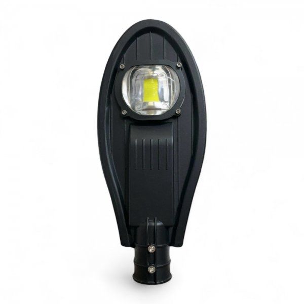 Luminária Publica Pétala LED 50W Para Poste De Rua Cob Com Relê Fotocélula Branco Frio 6500k - Imagem 3