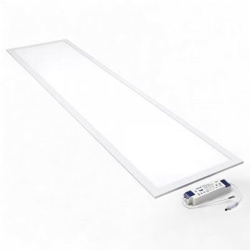 Painel Embutir Retangular 48W 30x120 Slim 6500K Luz Fria - Imagem 2