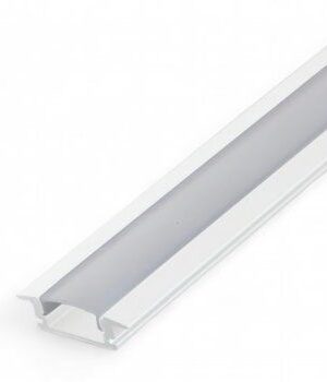 Perfil de LED Embutir Slim 2 Metros 24x7mm Branco