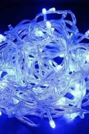 Pisca Pisca Led Azul 100 Leds 9 Metros 110V Função