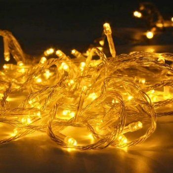 Pisca Pisca Led Branco Quente 100 Leds 9 Metros 110V Função - Imagem 3