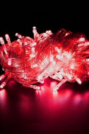 Pisca Pisca Led Vermelho 100 Leds 9 Metros 110V Função