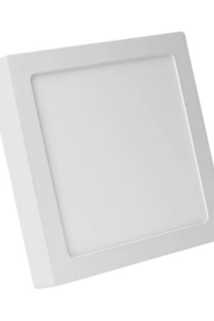 Plafon Led Sobrepor 12w Quadrado 6500k Branco Frio Bivolt