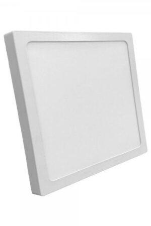 Plafon Led Sobrepor 18w Quadrado 3000k Branco Quente Bivolt