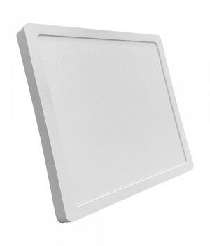Plafon Led Sobrepor 24w Quadrado 6500k Branco Frio Bivolt