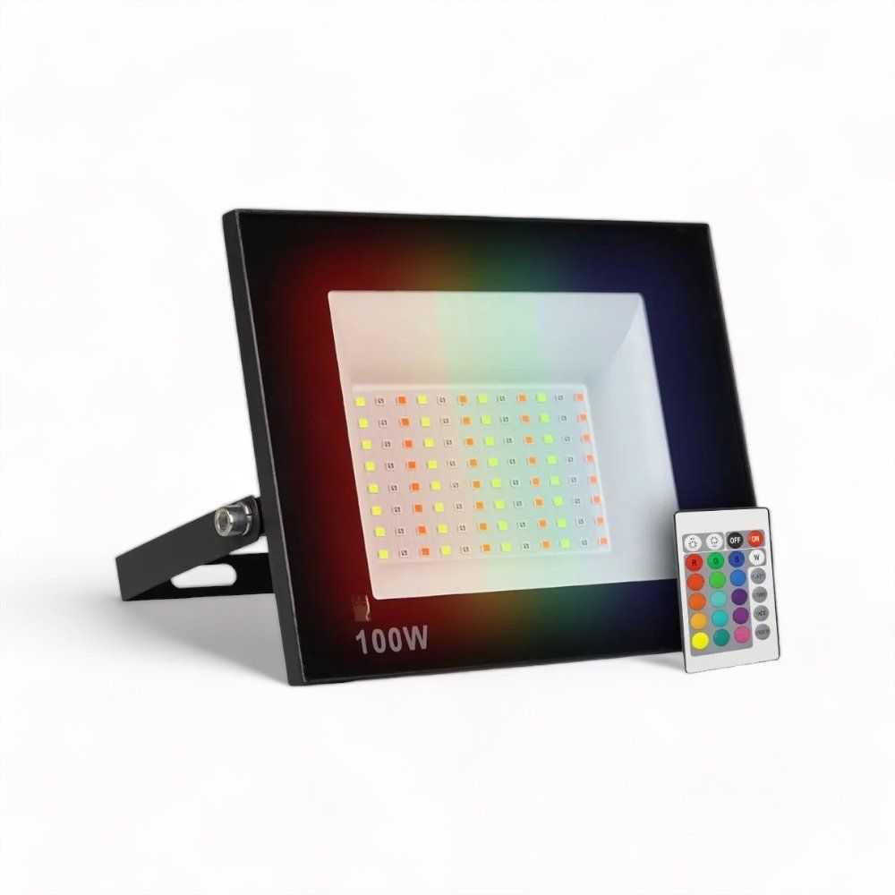 Refletor LED SMD 100w RGB Com Controle - Imagem 3