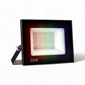 Refletor LED SMD 30W RGB Com Controle - Imagem 2