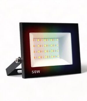 Refletor LED SMD 50W RGB Com Controle